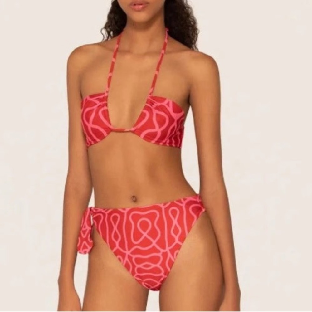 NWOT - Agua by Agua Bendita CANDELA IPANEMA ESCARLATA BIKINI